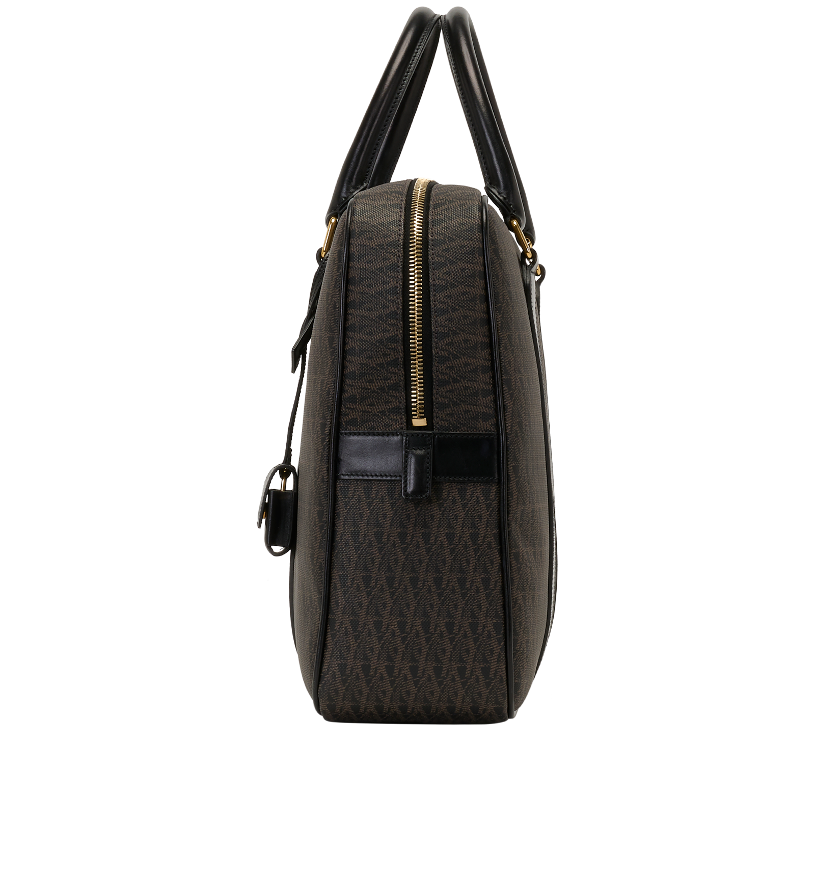 Briefcase, &pound;450, Handbags, Black/Brown, Canvas, Bottom view